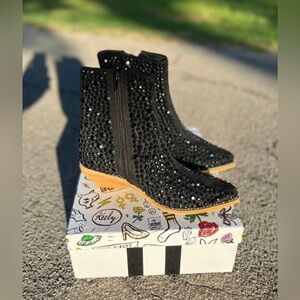 Free People / Jeffrey Campbell Black Boots size 8.5
